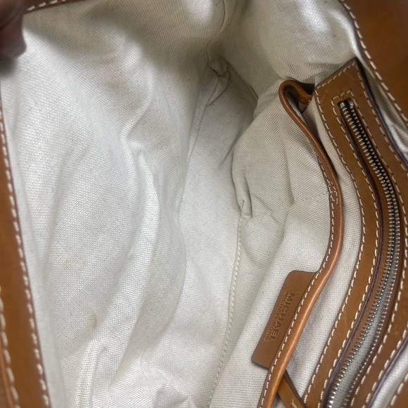 Michael Kors Vintage Tan Leather Satchel shoulder bag - Picture 11 of 11
